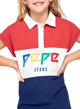 Vestido Pepe Jeans Arene Colorblock Niña