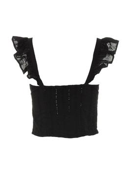 Top Only Maria Strap Negro Para Mujer