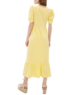 Vestido Only May Life Amarillo Para Mujer