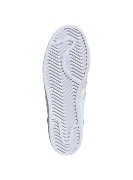Zapatillas Adidas Superstar Bold Blanco Para Mujer