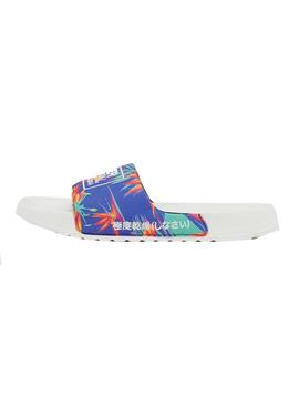 Chanclas Superdry Volley Pool Blanco Para Hombre