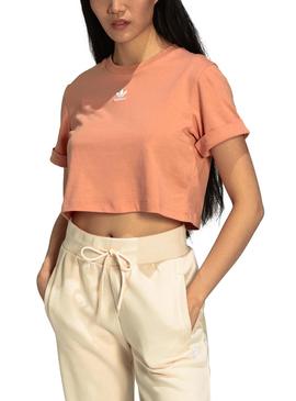 Camiseta Adidas Adicolor Essentials Cropped Mujer