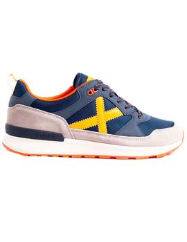 Zapatillas Munich Alpha 57 Azul Marino Para Hombre