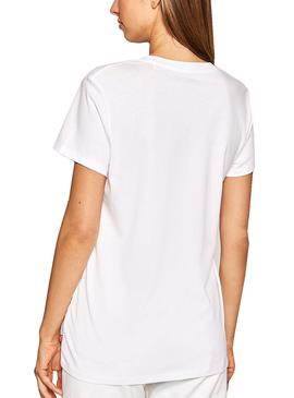 Camiseta Levis Vanessa Floral Blanco Para Mujer