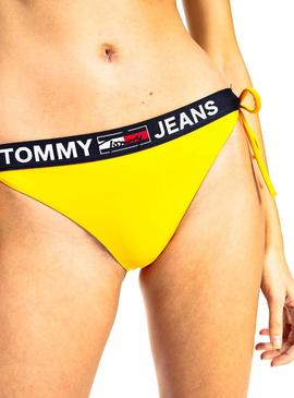 Braguita Bikini Tommy Jeans Cheeky Amarillo Mujer