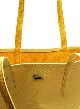 Bolso Lacoste Anna Reversible Amarillo Mujer