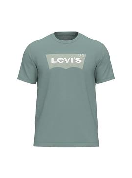 Camiseta Levis Housemark Verde para Hombre