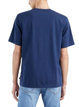 Camiseta Levis Batwing Cloud Azul Marino Hombre