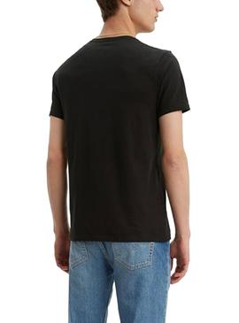 Camisetas Levis Pack 2 Negro Para Hombre