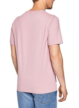 Camiseta Levis Housemark Graphic Rosa Para Hombre