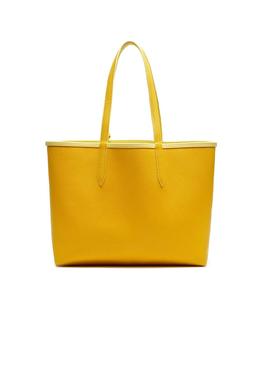 Bolso Lacoste Anna Reversible Amarillo Mujer