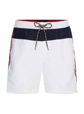 Bañador Tommy Hilfiger Medium Blanco Para Hombre