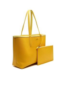 Bolso Lacoste Anna Reversible Amarillo Mujer
