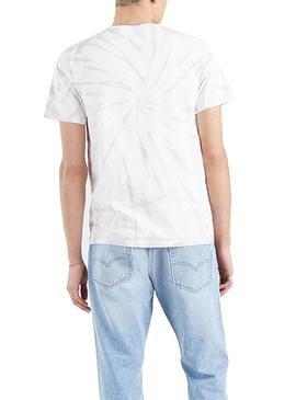 Camiseta Levis Original Iris Blanco Hombre Mujer