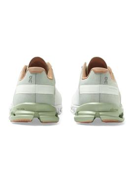 Zapatillas On Running CloudFlow Aloe White Mujer