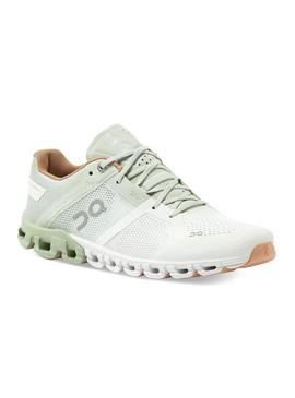 Zapatillas On Running CloudFlow Aloe White Mujer