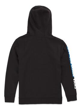 Sudadera Vans Easy Logo Negro Para Niño