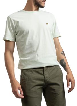 Bermuda Klout Chino Washed Verde Khaki para Hombre