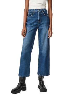 Pantalón Vaquero Pepe Jeans Lexa Azul Para Mujer