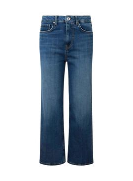 Pantalón Vaquero Pepe Jeans Lexa Azul Para Mujer