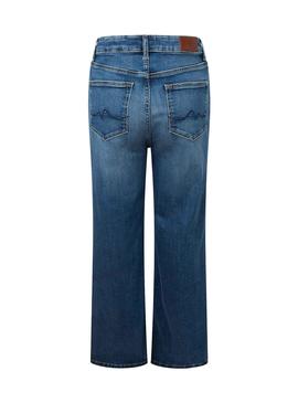 Pantalón Vaquero Pepe Jeans Lexa Azul Para Mujer