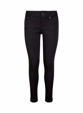 Pantalón Pepe Jeans Pixie Negro Para Mujer