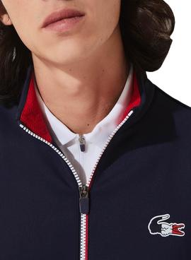 Chaqueta Lacoste French Logo Marino para Hombre