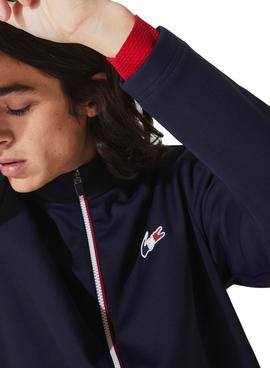 Chaqueta Lacoste French Logo Marino para Hombre