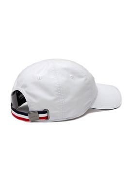 Gorro Lacoste Logo Oversize Blanco para Hombre