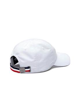 Gorro Lacoste Logo Oversize Blanco para Hombre
