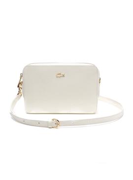 Bolso Lacoste Chantaco Blanco Mujer