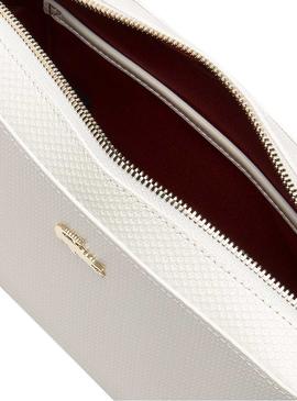 Bolso Lacoste Chantaco Blanco Mujer