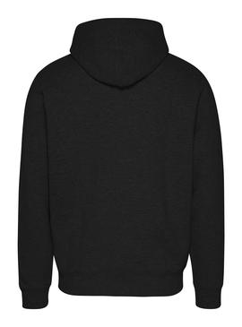 Sudadera Tommy Jeans Pieced Band Negro Hombre