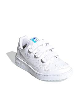 Zapatillas Adidas NY 90 Blanco Para Niño y Niña