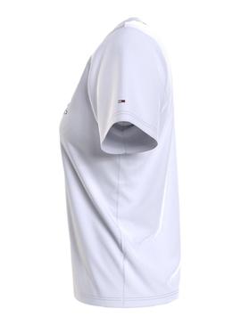Camiseta Tommy Jeans Relaxed Homespun Blanco 