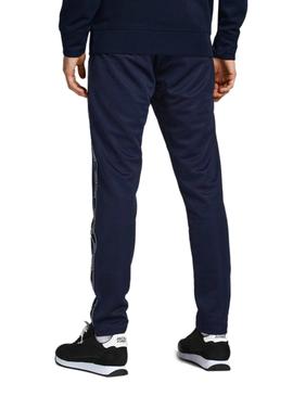 Pantalones Jack and Jones Taping Marino De Hombre