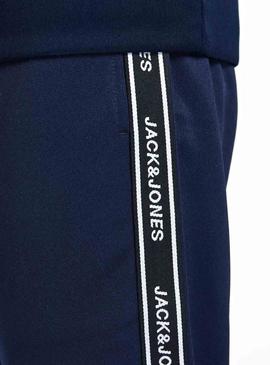 Pantalones Jack and Jones Taping Marino De Hombre