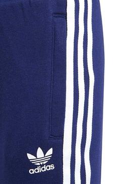 Chándal Adidas Hoodie Adicolor Azul Para Niños