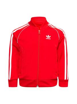 Chándal Adidas Adicolor SST Rojo Para Niños