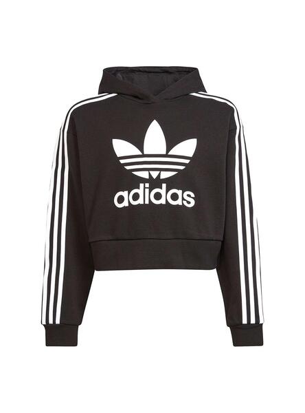 Sudadera Adidas Cropped Para Niña