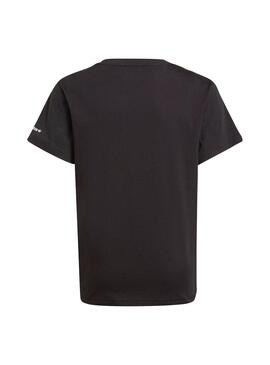 Camiseta Adidas Adicolor Negro Para Niña