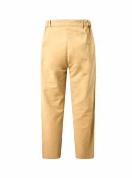 Pantalón Pinzas Pepe Jeans Paula Tostado Mujer