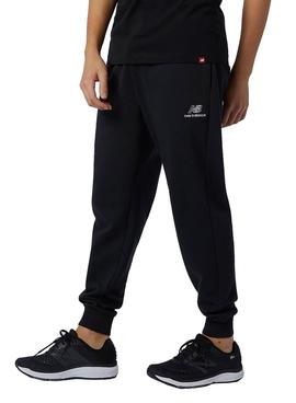 Pantalones New Balance Essentials Negro Hombre