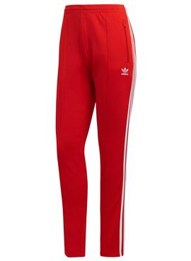 Pantalón Adidas Primeblue SST Rojo Para Mujer