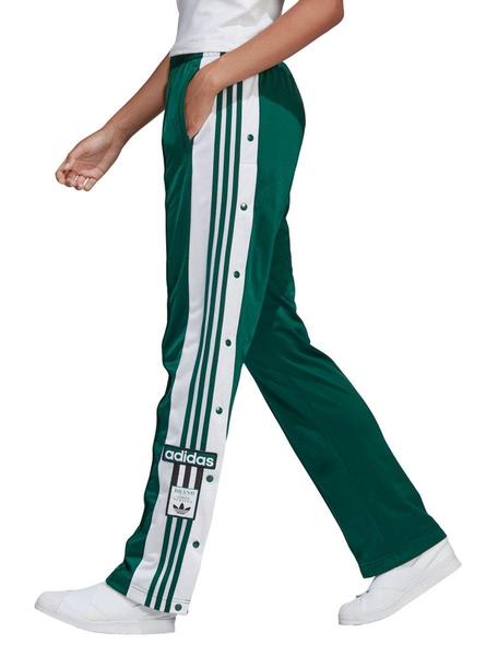 Pantalones verdes adibreak con botones a presión adidas Originals de color  Verde