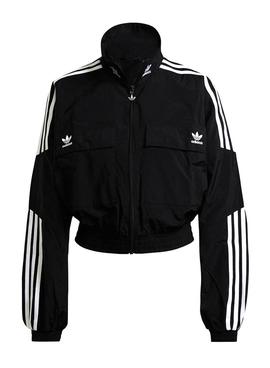 Chaqueta Adidas Disrupted Icon Negro Para Mujer