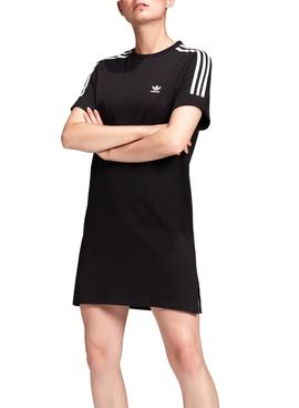 Vestido Adidas Roll-Up Negro Para Mujer