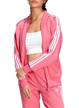 Chaqueta Adidas Primeblue SST Rosa Para Mujer