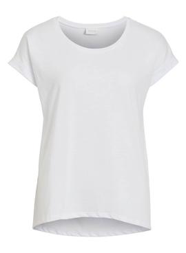 Camiseta Vila Vidreamers Pure Blanco Para Mujer