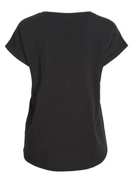 Camiseta Vila Vidreamers Pure Negro Para Mujer